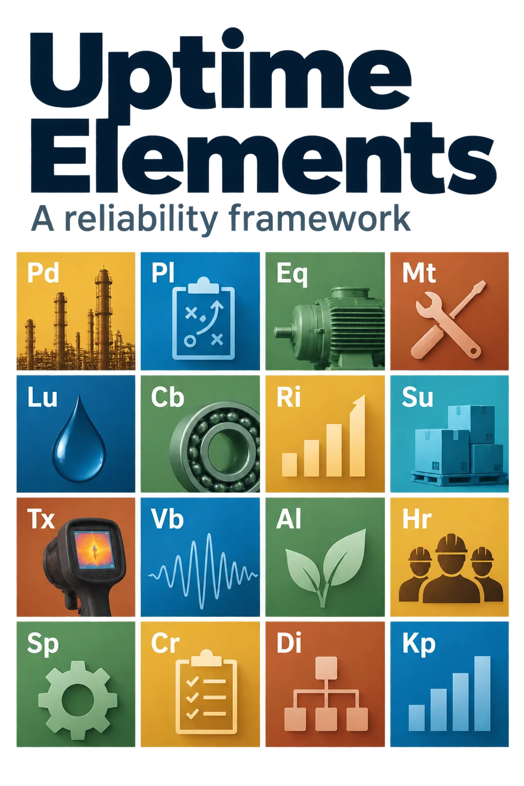 Illustrated cover for Uptime Elements Framework